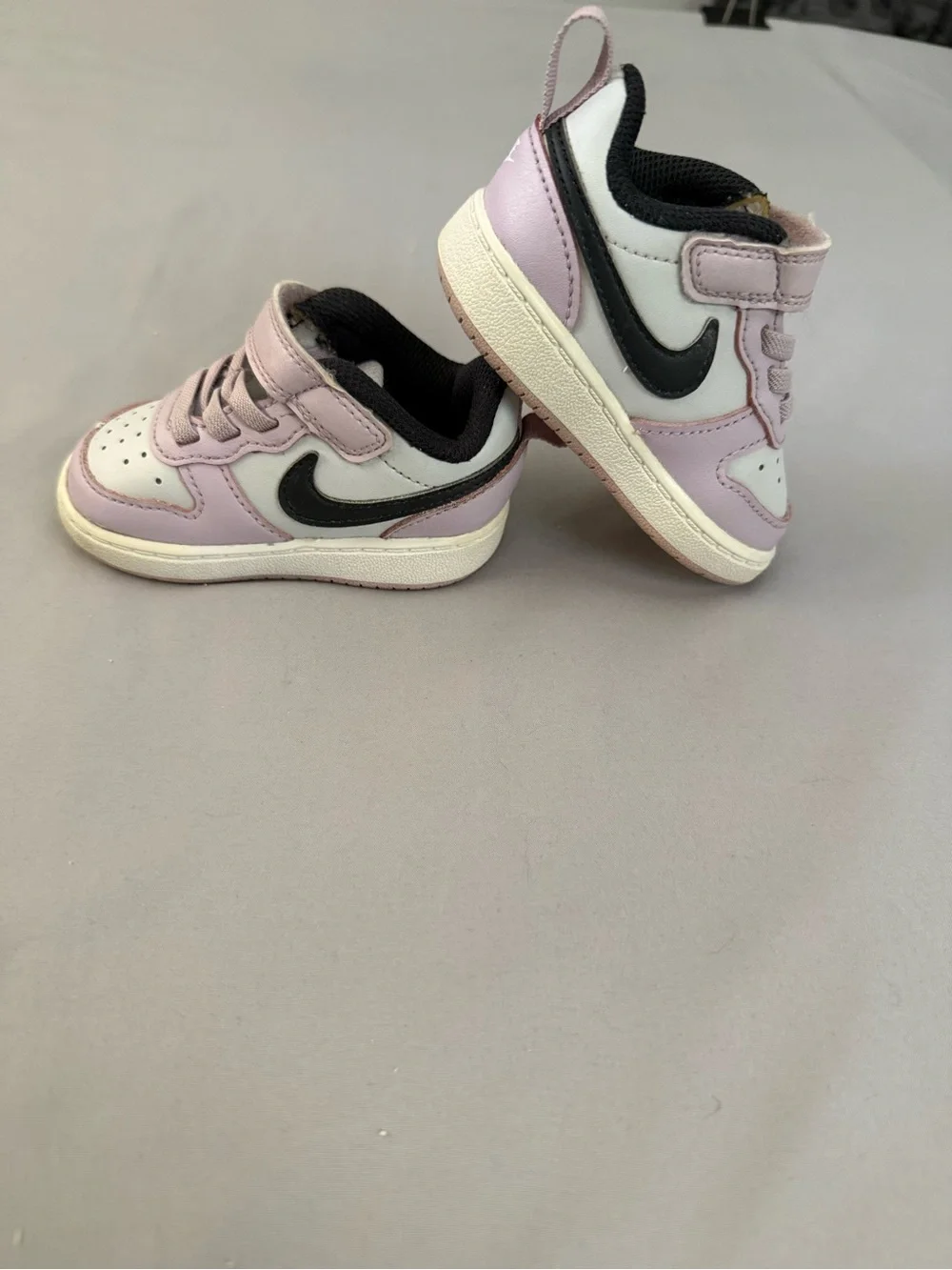 2 Pair Toddler Sneakers-Nike and Athletic Works - Velcro Strap size 4